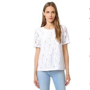AG Adriano Goldschmied Lace Top